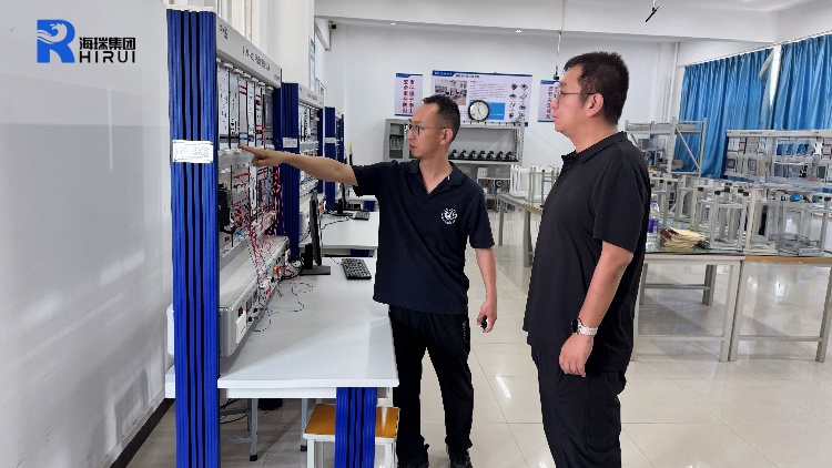 海瑞集团到访郑州铁路技师学院  共探校企合作新机遇